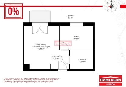 2 -pokoje z ogródkiem