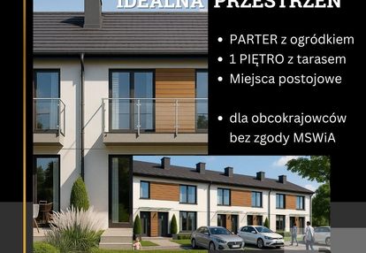 Mieszkanie 3 pokojowe z ogrodem /widzino/słupsk