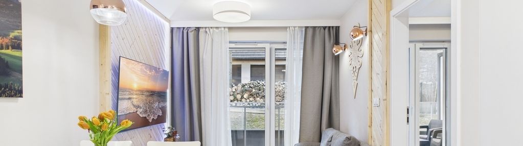 Apartament w zakopanem  z tarasem | 33,96 m²