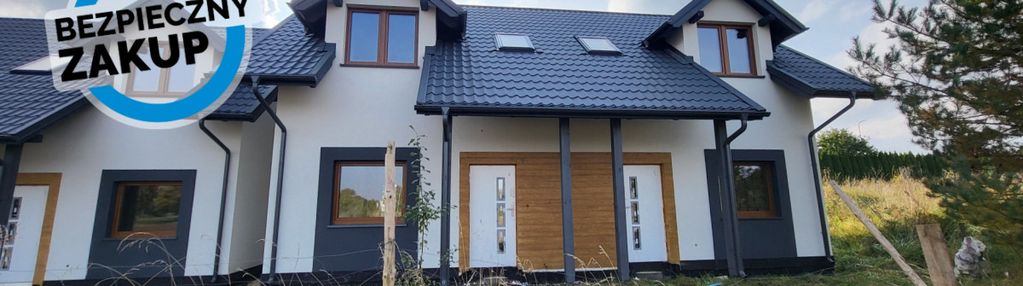 Bliźniak ogród 160 m2 - narożny