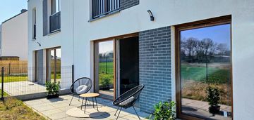 Bliźniak/księginice/kobierzyce garaż pompa ciepła