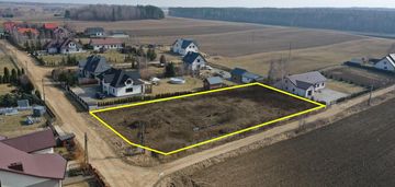Działka budowlana w giełczynie | rozpoczęta budowa | pnb | media