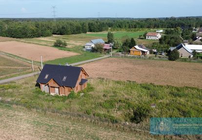 Drewniany dom z bali / 130 m2/ pustków