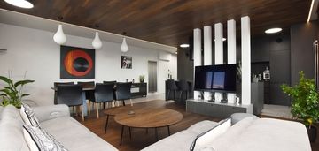 Apartament 82 m2, 3 miejsca postojowe, taras 77 m2