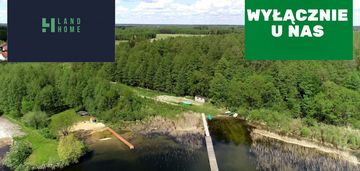 Działka budowlana 300 m od jeziora