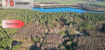 Dwie działki po 1522m2 nad jeziorem