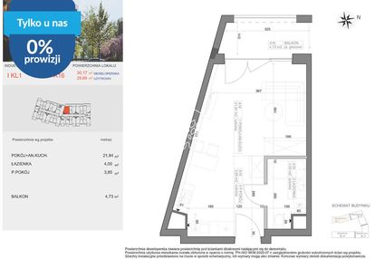 Loft 30m2 z siłownią w centrum!