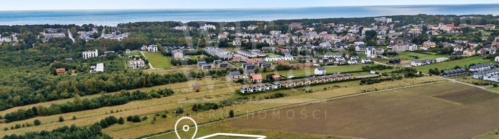 Działka usługowo-mieszkaniowa nad morzem,uzbrojona