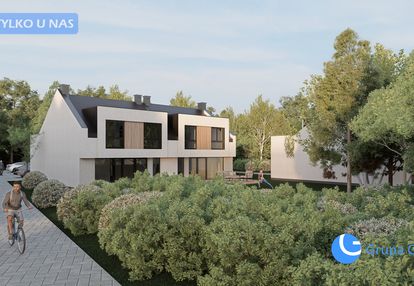 Działka przy lesie borkowskim, koncepcja zabudowy.