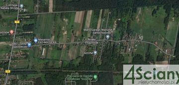 Duża działka pod lasem w nowym prażmowie