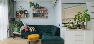 Atrakcyjne 2 pokoje w zielonej części mokotowa