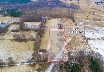 Na sprzedaż działka rolna o pow. 6.834 m².