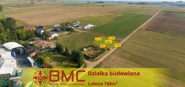 Działka budowlana lubsza 768m2