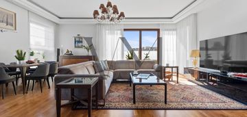 Penthouse 147m2, taras 139m2, sarmacka, wilanów