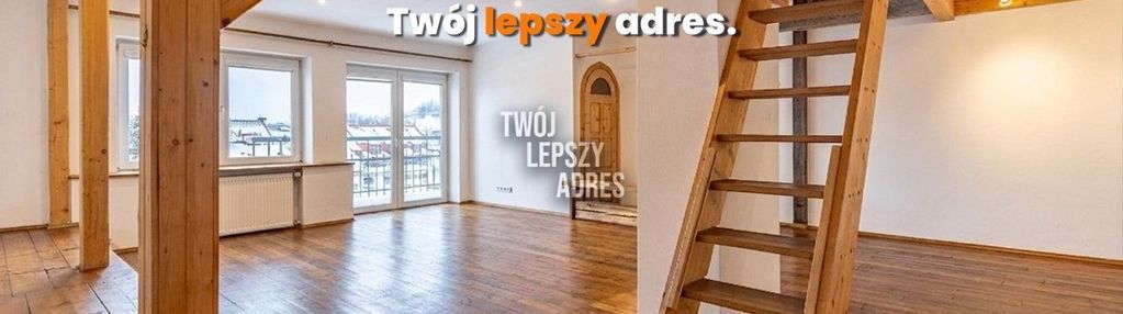 3-pokojowe mieszkanie z antersolą i balkonem