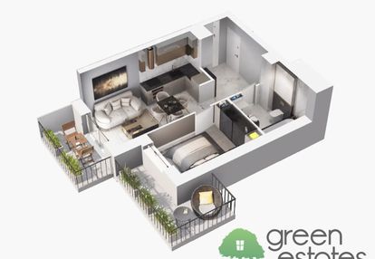 ✔️gotowe-nowe-promocja-0% prowizji-2 balkony-zach