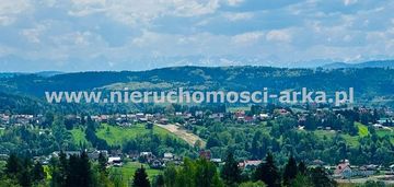 Działka z panoramicznym widokiem m.in. na tatry