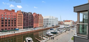 Apartament z widokiem na marinę i wyspę spichrzów!