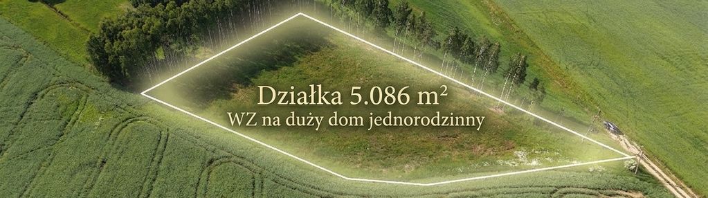 Okazja! dwie działki z ostatecznymi wz na duży dom