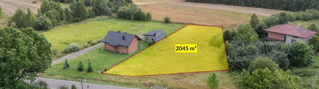 Działka budowlana mzyki 2045m2, gm koziegłowy