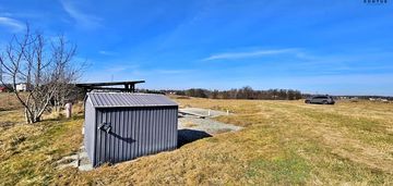 Duża, płaska działka budowlana