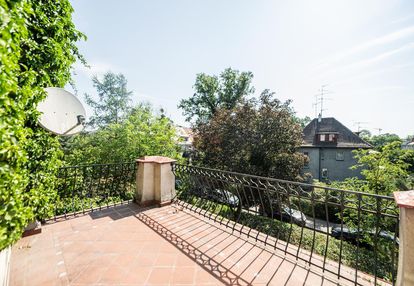 Piętro w pięknej willi/zielone krzyki - borek