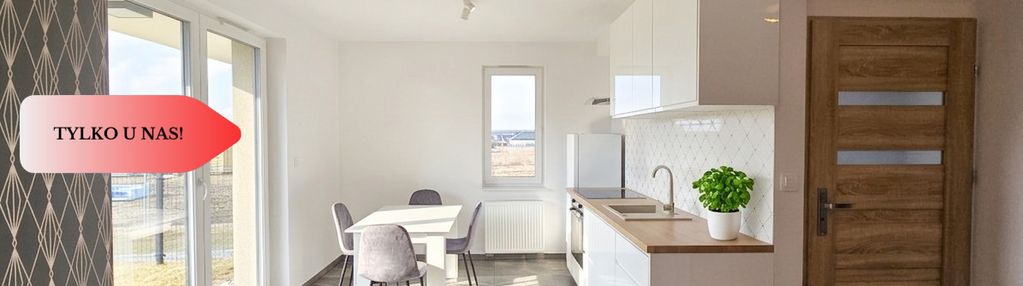 * nowa kawalerka do wprowadzenia z ogródkiem