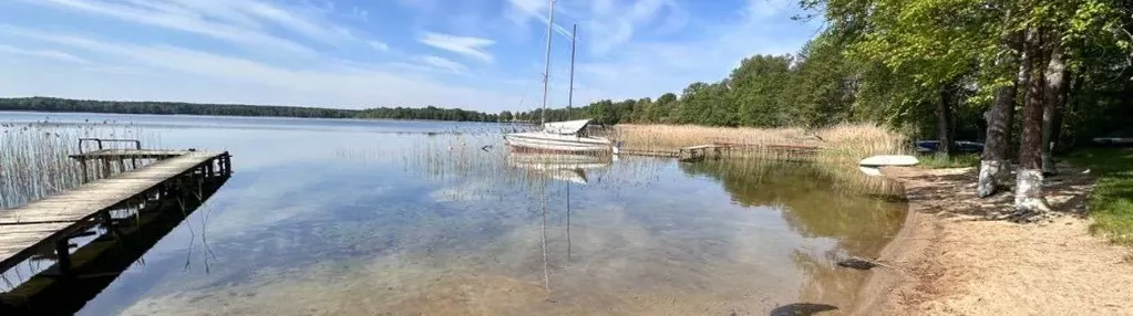 Lubikówko, działka nad jeziorem