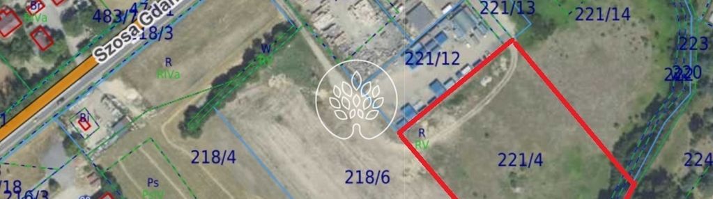 Działka inwest. przy szosie gdańskiej, żołędowo
