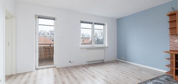 2 pokoje | 45,5 m2 | 2 balkony | grochów