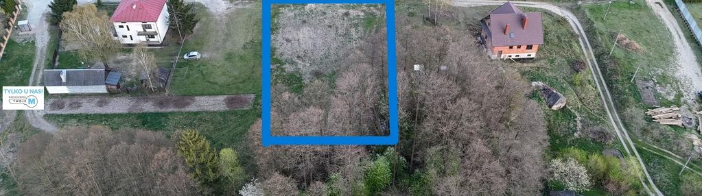 Duża, urokliwa działka budowlana 22 km od kielc.