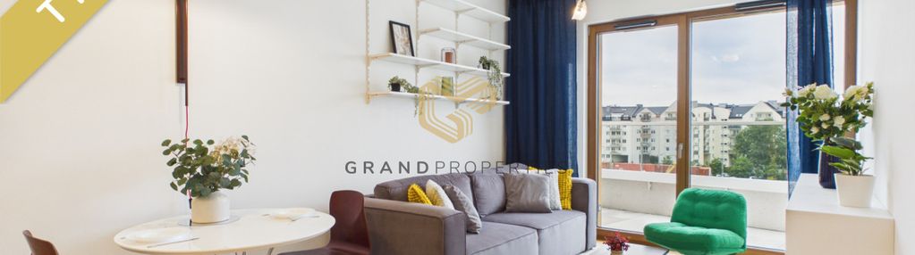 Kabaty, 2-pokojowy apartament z garażem i tarasem