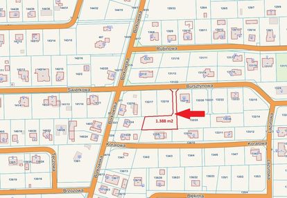 Grzybowo działka na sprzedaż ul. bursztynowa