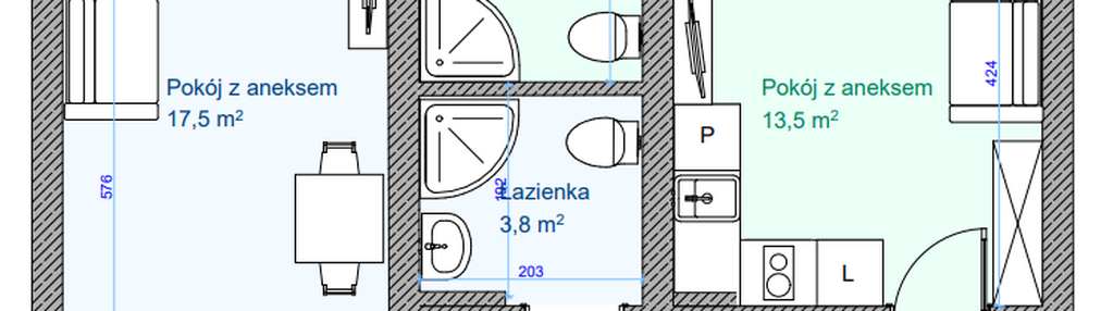 2 pak / kawalerka za 265 tyś po remoncie