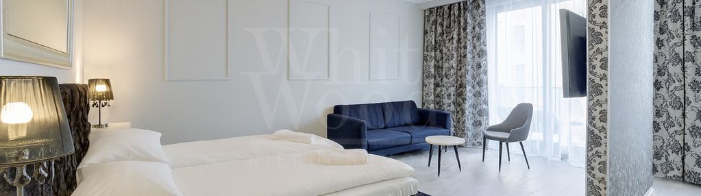 Chmielna - studio 33m2 z widokiem na rzekę