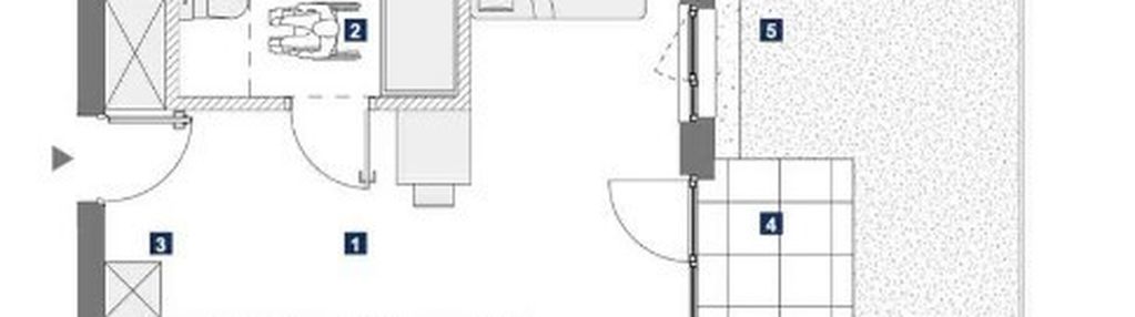 1-pokojowe mieszkanie na mokotowie