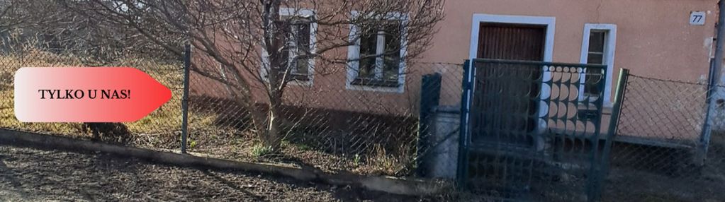 Dom na wsi do własnej aranżacji na dużej działce.