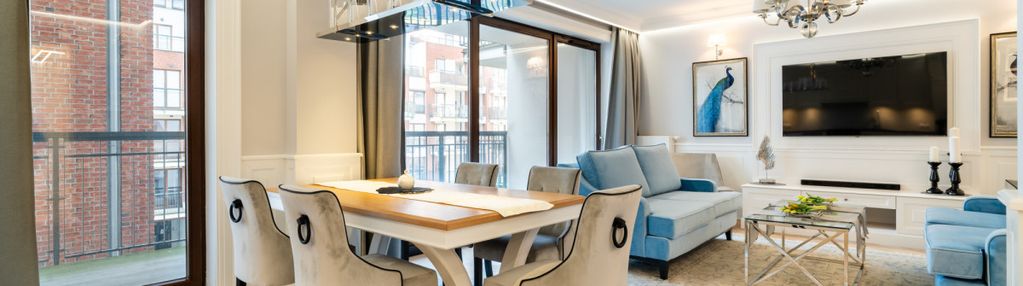 Luksusowy 4 pokojowy apartament na szafarni