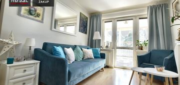 Łostowice | 54 m2 | ogród - 80m2 | widok na zieleń