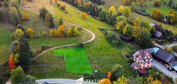 Łapszanka  779 m² budowlana przy drodze