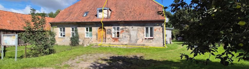 Zabytkowy dwór nad rzeką tina - różany k. elbląga