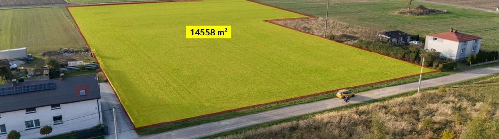 Działka budowlano rolna strzebiń łazy 14558m2