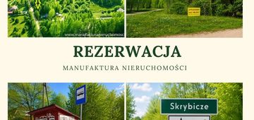 *działka z wz* skrybicze * szybki dojazd do miasta
