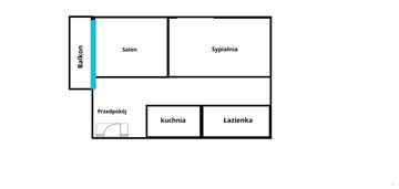 Piękne dwa pokoje w znakomitej lokalizacji