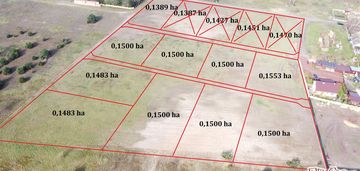 Piękna działka 1389m2 w warzachewce nowej