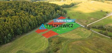 Działka przy lesie trzepowo
