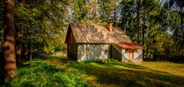 Dom na skraju lasu | działka 2300m2 | dom 70m2