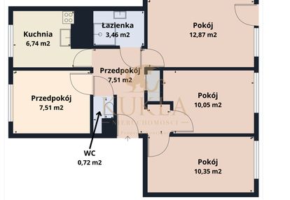 Mieszkanie 60m2 | 4pok. | balkon | piwnica