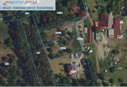 Działka budowlana czarże - od 1390 m2