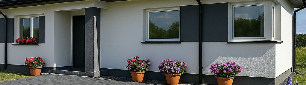 Nowy, parterowy dom, duża działka_gotowy do odbior